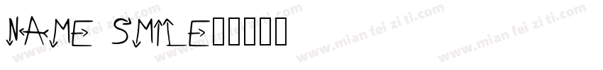 Name Smile字体转换